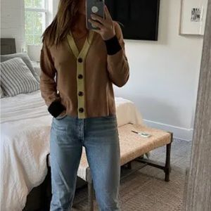 Ann Taylor Sweaters | Ann Taylor Color Block Sweater Color: Tan/Yellow | Size: m